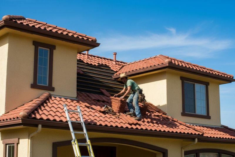 Cost of Clay Roof Leak Repair in Angola, IN