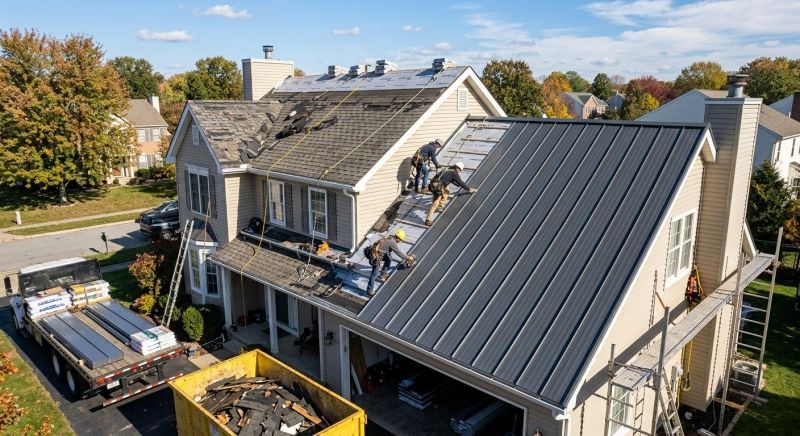 Cost of Metal Roof Replacement in Angola, IN
