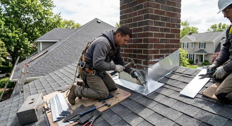 Cost of Roof Flashing Service in Angola, IN
