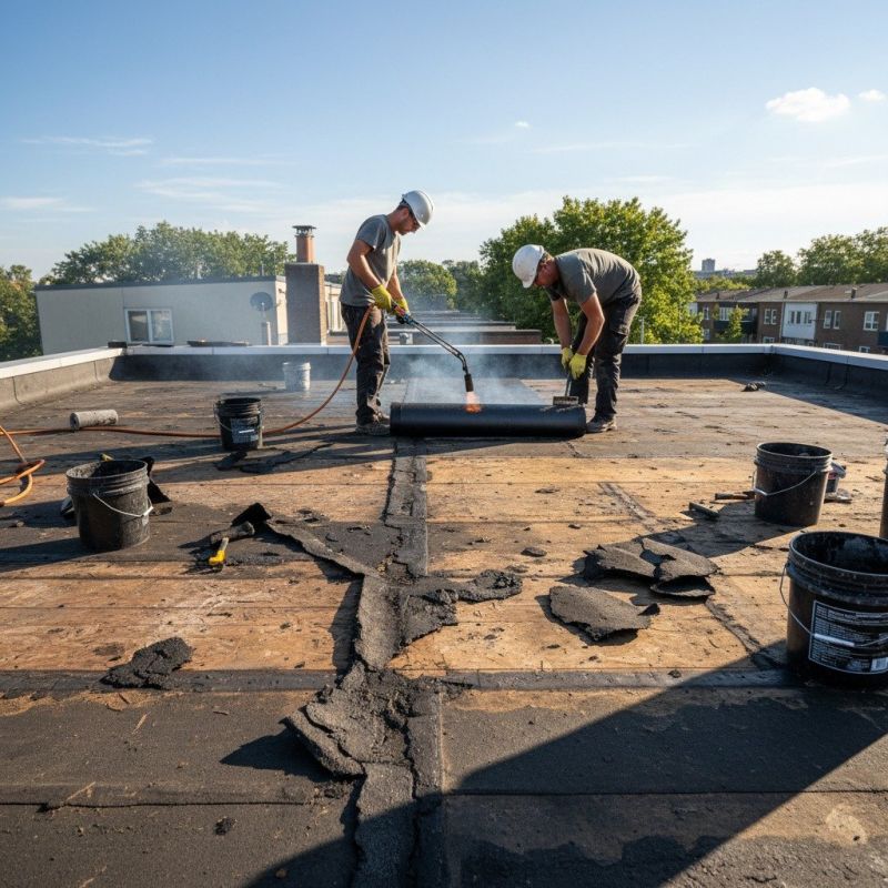 Cost of Single Ply Roof Repair in Angola, IN