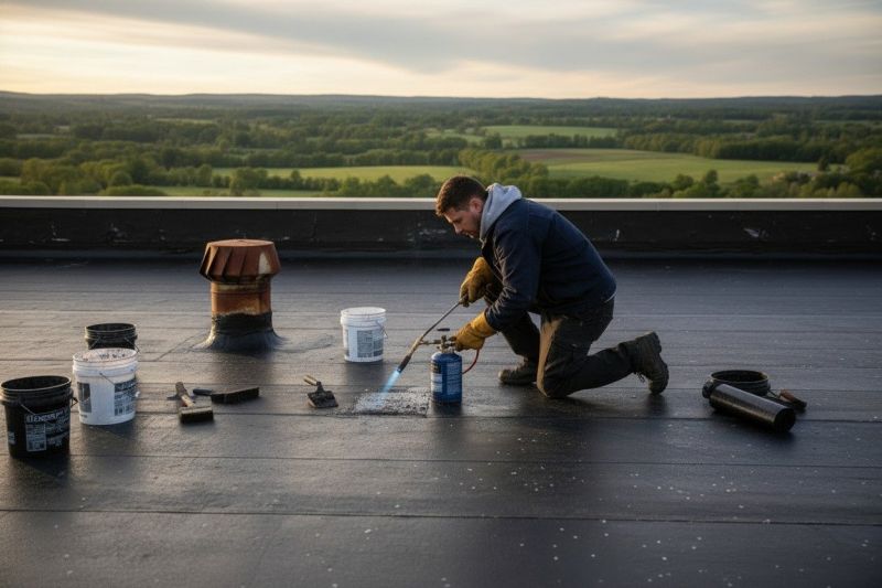 Cost of Tar Roof Repair in Angola, IN