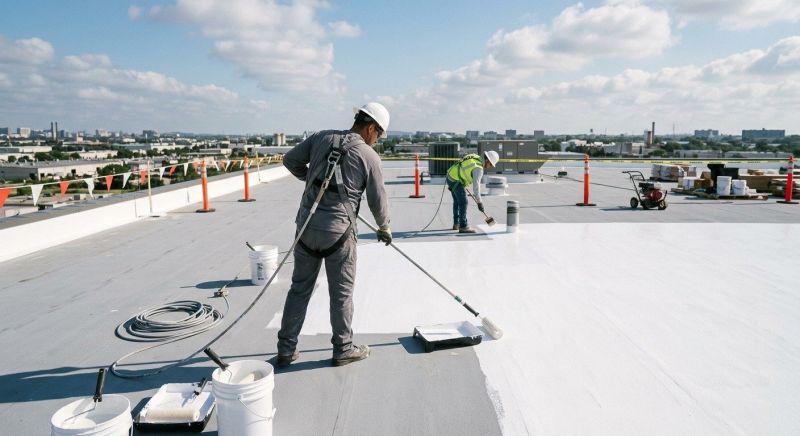 Cost of Tpo Roof Coating Service in Angola, IN